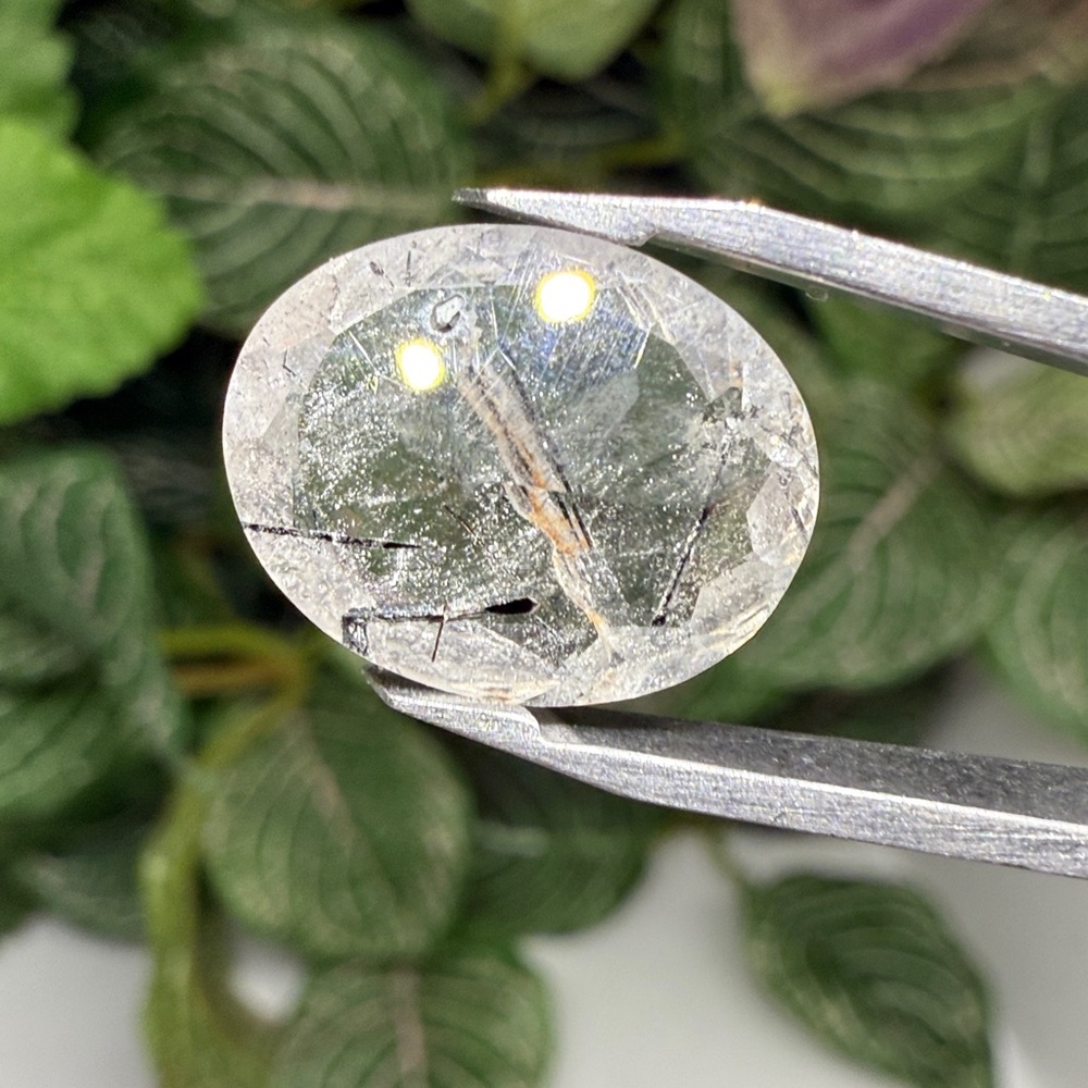 Oval Rutile Quartz - Picture 2 of 2